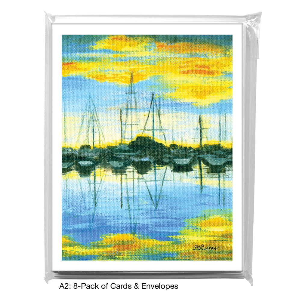 Reflection, Greeting Card (7105H), A2 8-Pack, printedcanvas.com