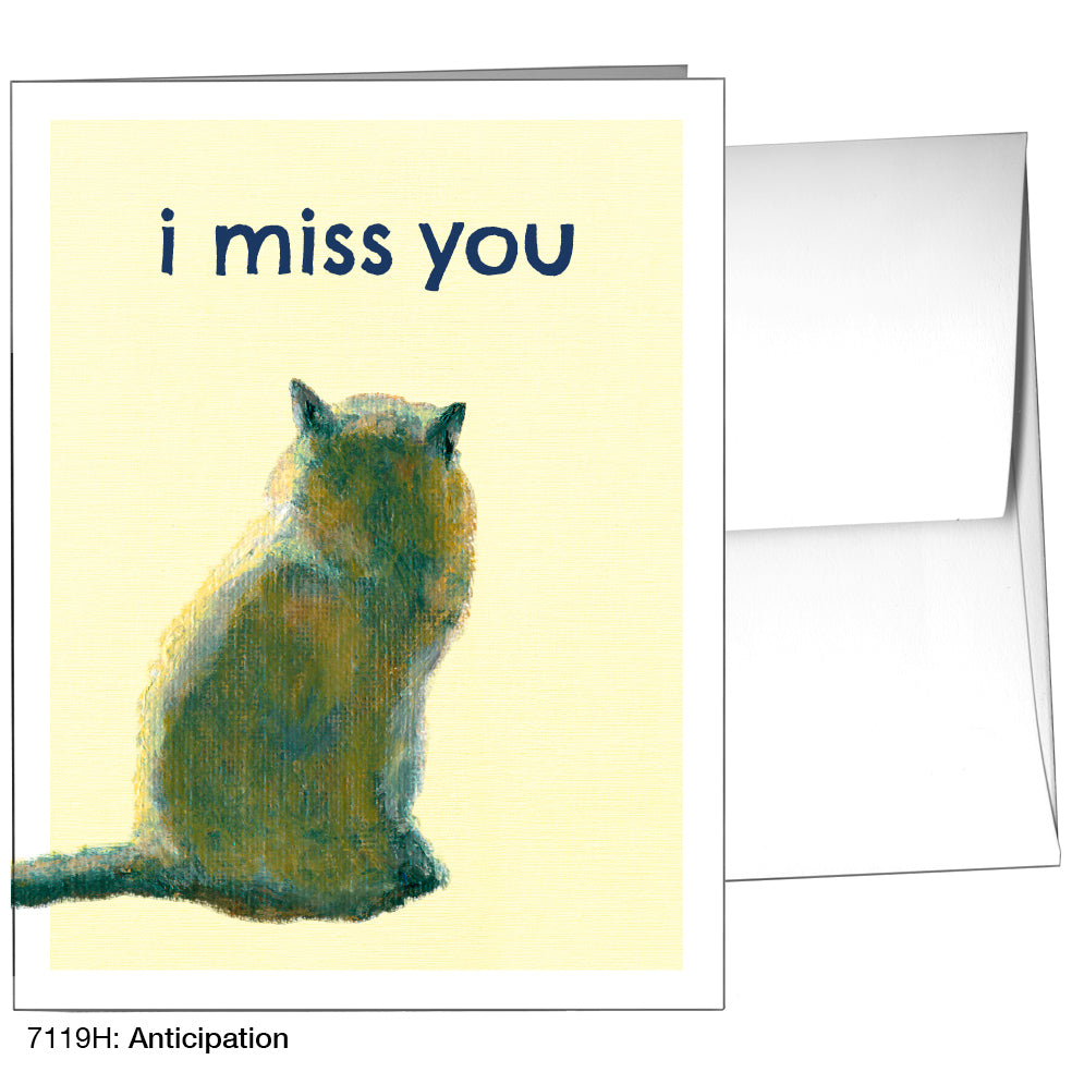 Anticipation, Greeting Card (7119H), A2, printedcanvas.com