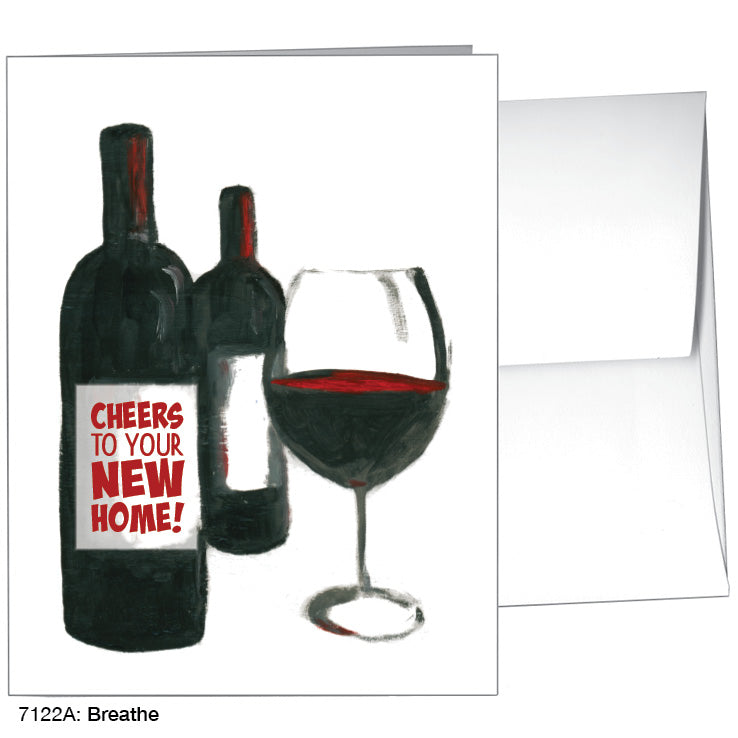 Breathe, Greeting Card (7122A), Front, www.printedcanvas.com