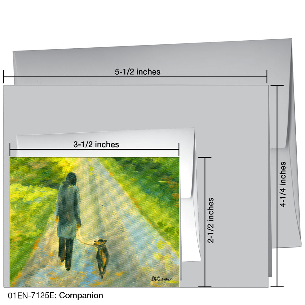 Companion, Greeting Card (7125E), Enclosure, printedcanvas.com