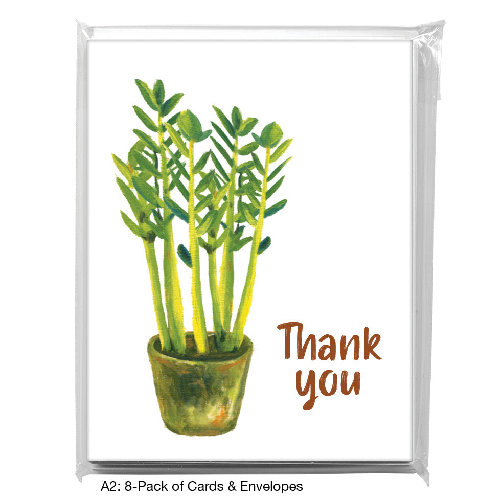 ZZ Plant, Greeting Card (7146A)