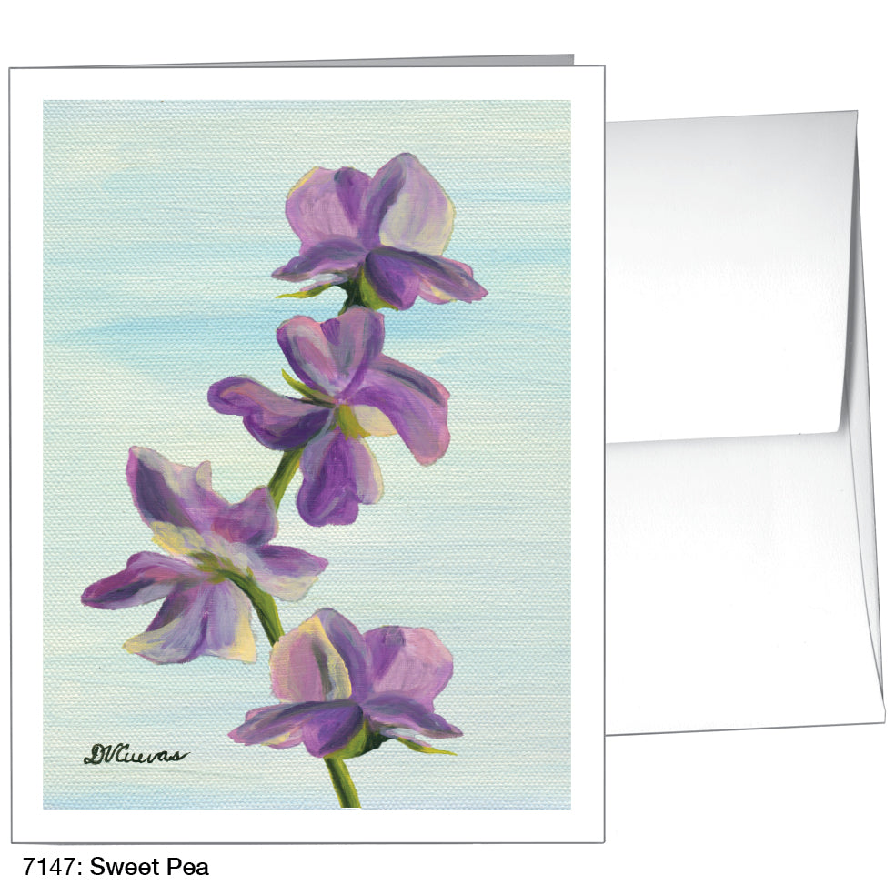 Sweet Pea, Greeting Card (7147), A2, printedcanvas.com
