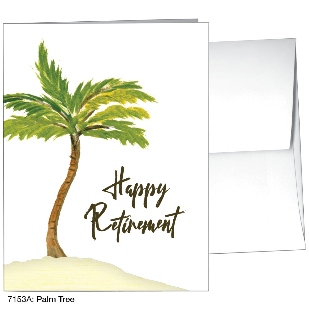 Palm Tree, Greeting Card (7153A), A2, printedcanvas.com