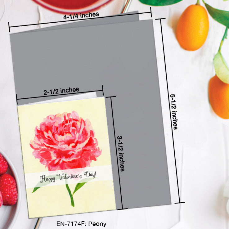 Peony, Greeting Card (#7174F)