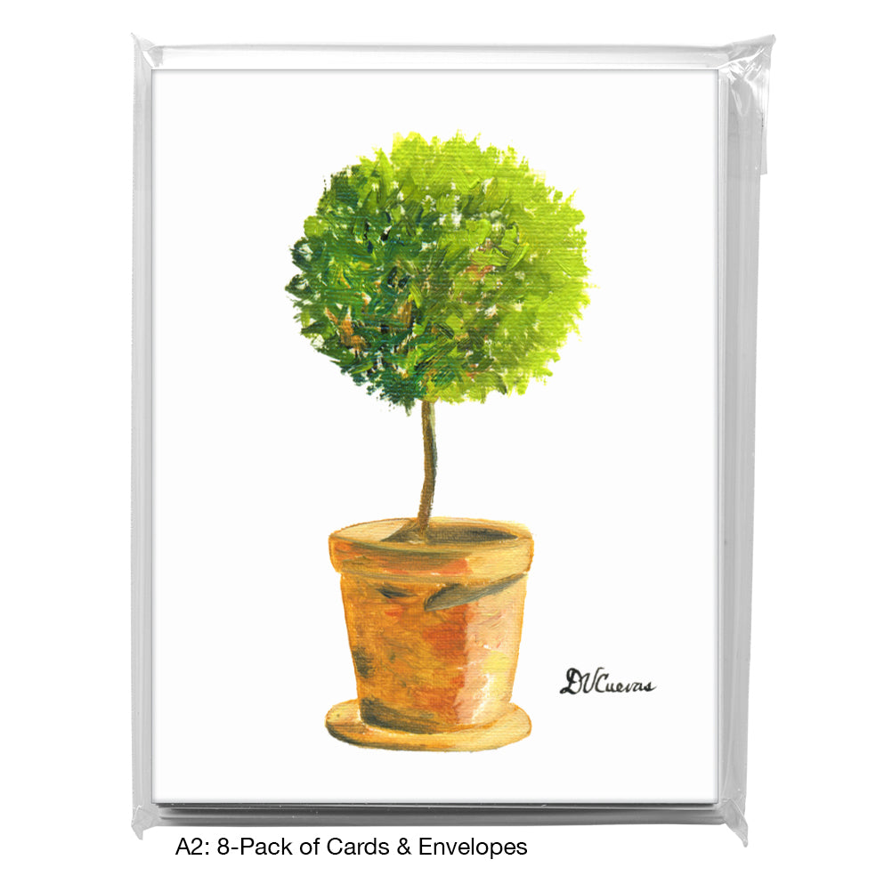 Ball & Pot, Greeting Card (7191A), A2 Card 8-Pack, www.printedcanvas.com