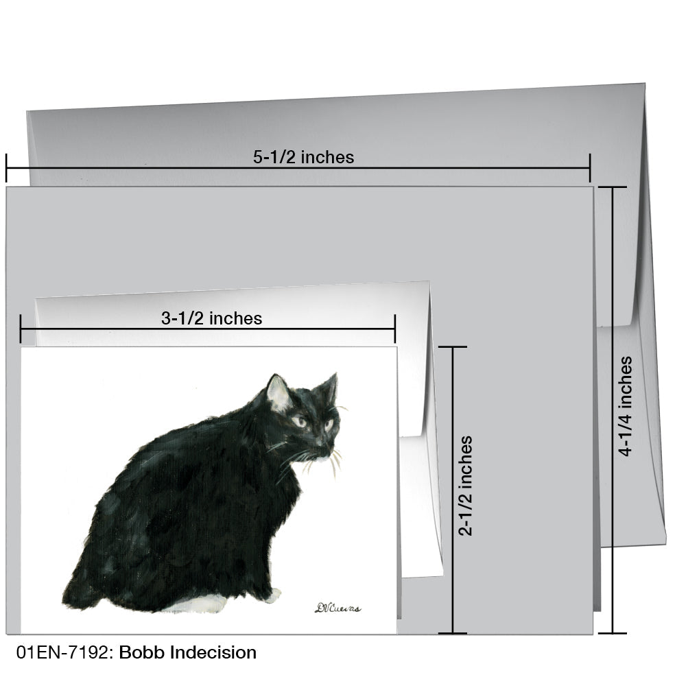 Bobb Indecision, Greeting Card (7192), Enclosure, printedcanvas.com