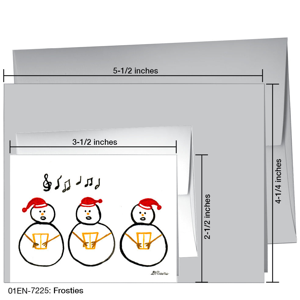 Frosties, Greeting Card (7225A), Enclosure, www.printedcanvas.com
