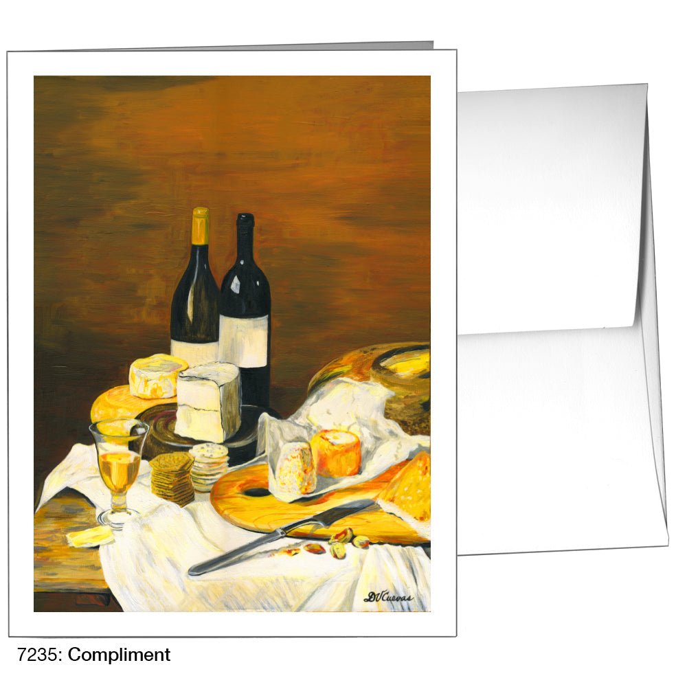 Compliment, Greeting Card (7235), A2, printedcanvas.com