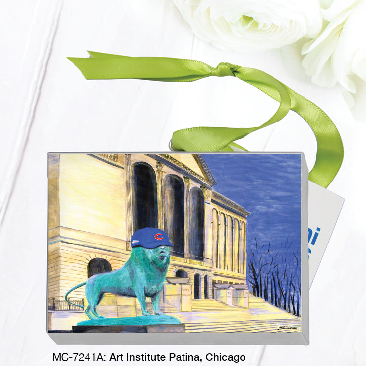 Art Institute Patina, Chicago, Mini Canvas (MC-7241A), Front, printedcanvas.com