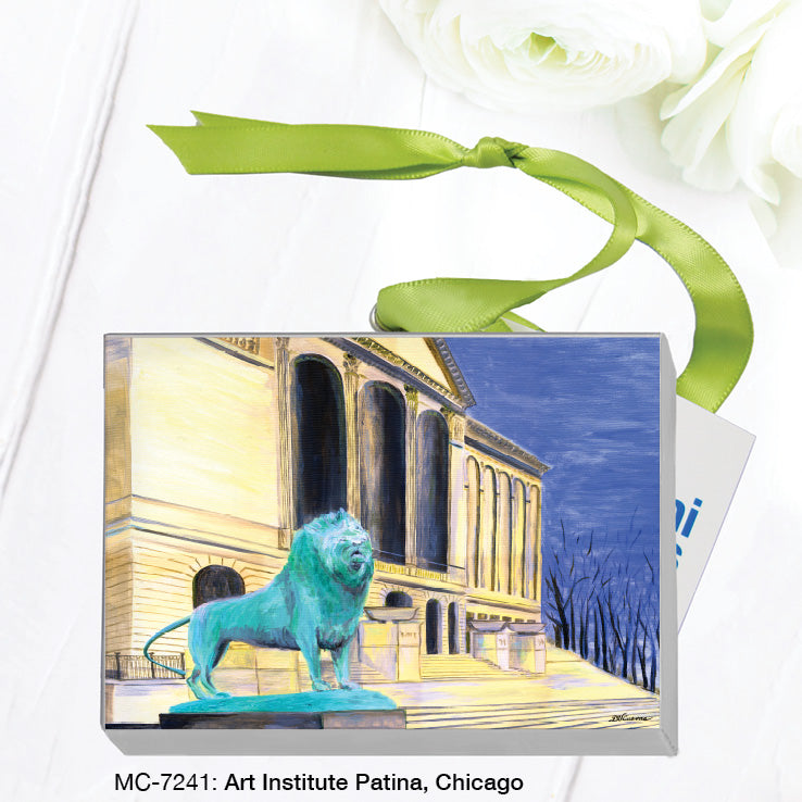 Art Institute Patina, Chicago, Mini Canvas (MC-7241), Front, printedcanvas.com