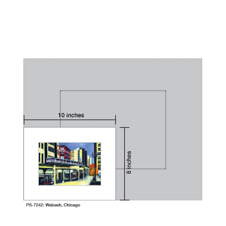 Wabash, Chicago, Print (#7242A)