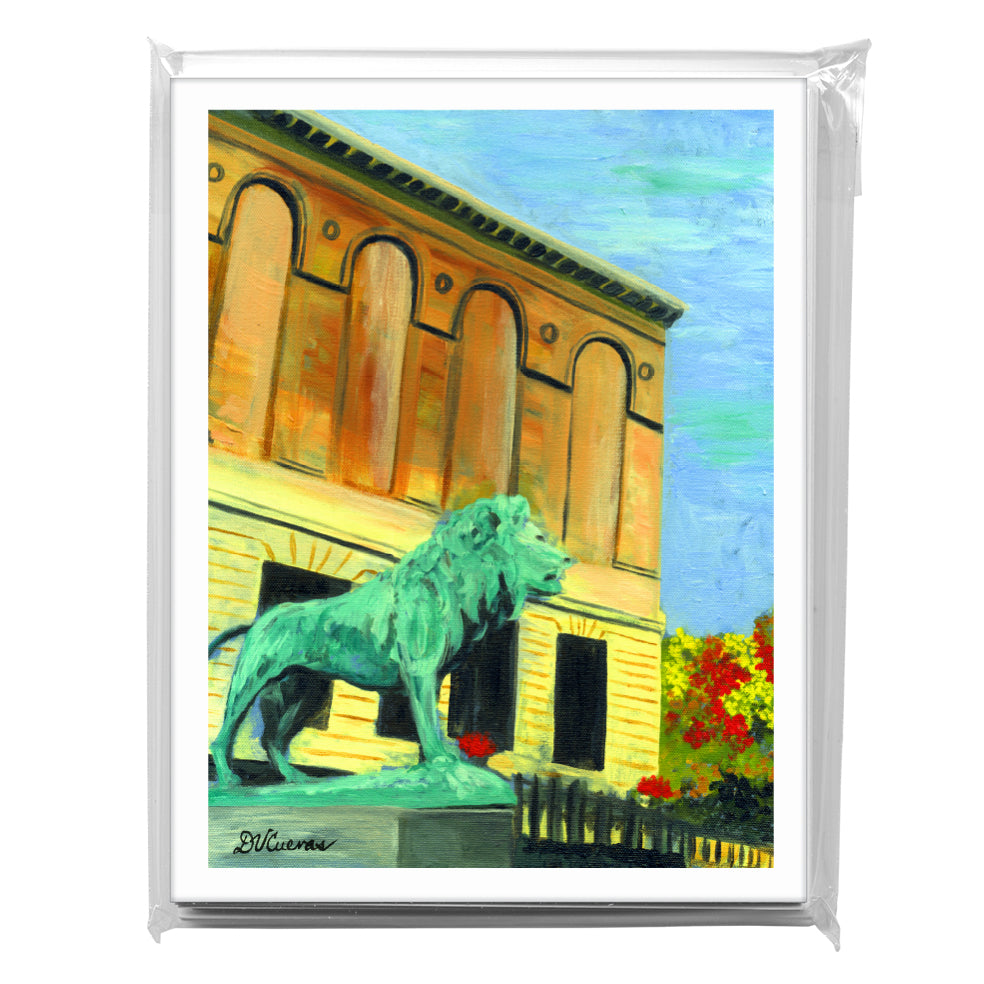 Art Institute, Chicago, Greeting Card (7247B), A2 8-Pack, printedcanvas.com