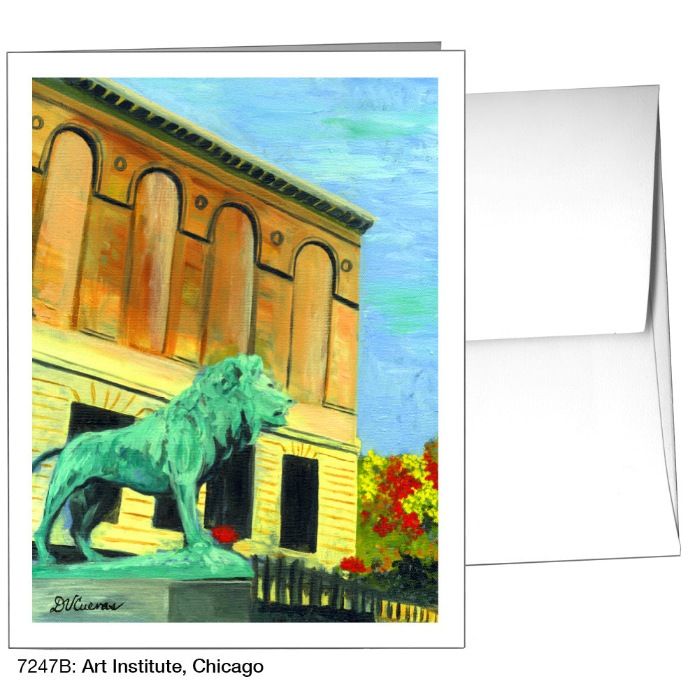 Art Institute, Chicago, Greeting Card (7247B), A2, printedcanvas.com