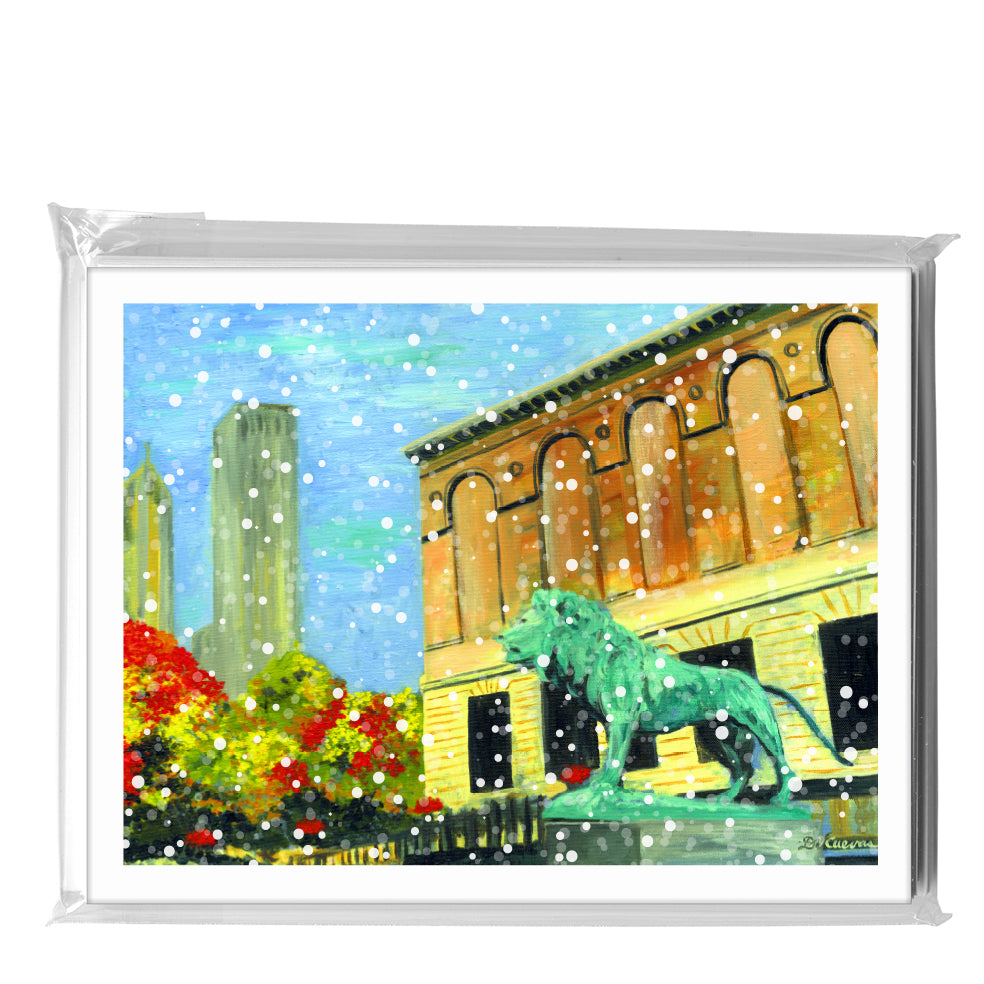 Art Institute, Chicago, Greeting Card (7247D), A2 8-Pack, printedcanvas.com
