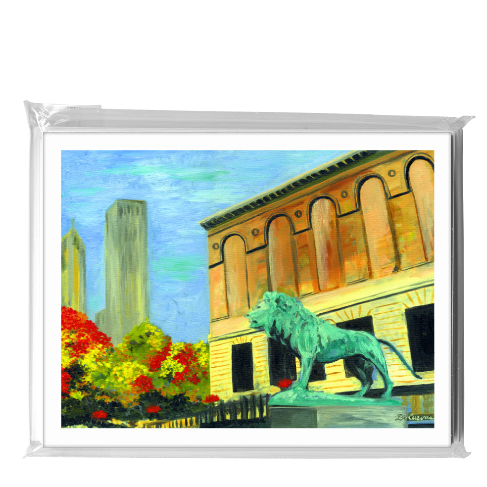 Art Institute, Chicago, Greeting Card (7247), A2 8-Pack, printedcanvas.com