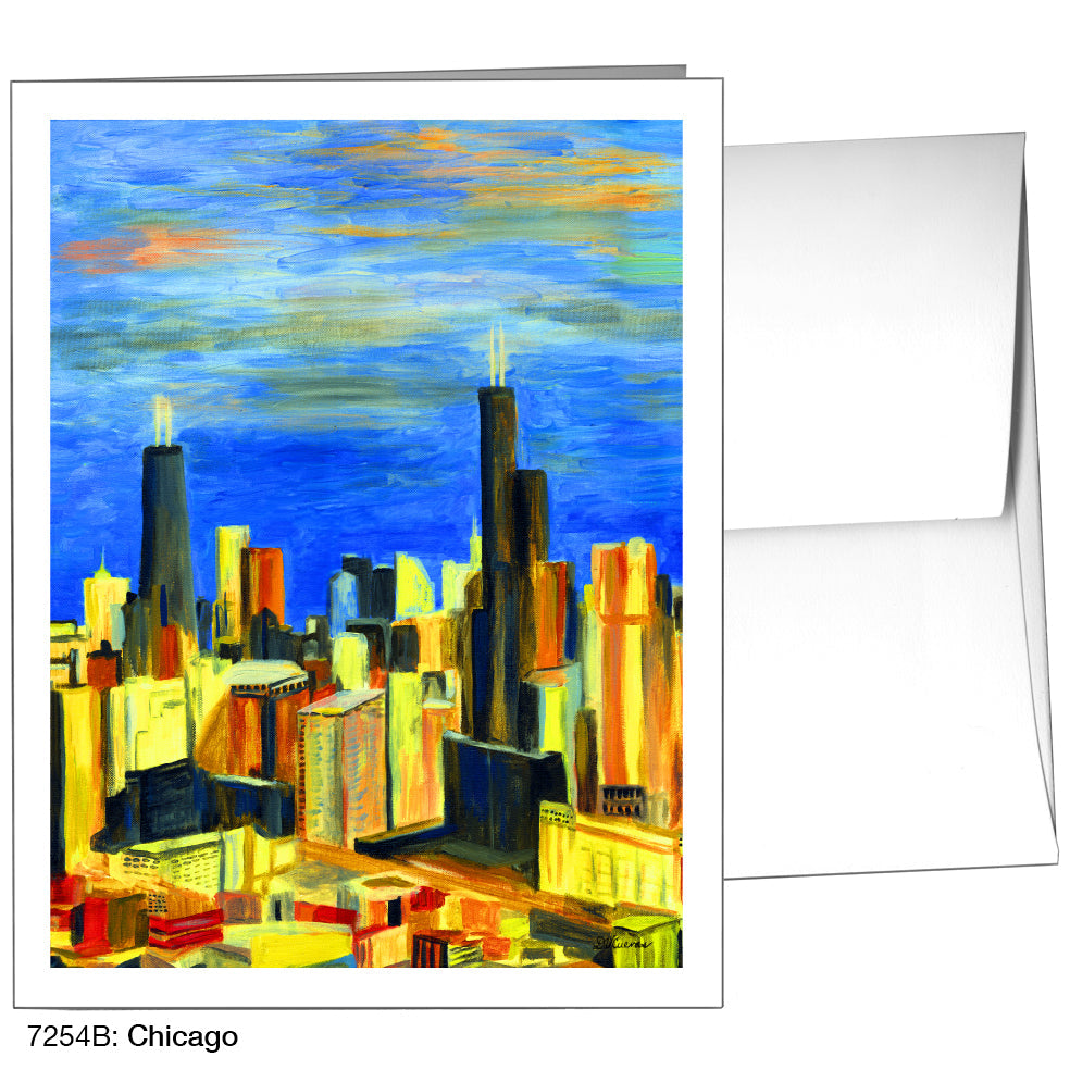 Chicago, Greeting Card (7254B), A2, printedcanvas.com