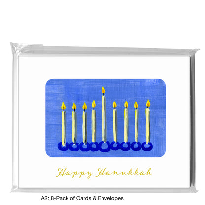 Hanukkah Night, Greeting Card (7285A)