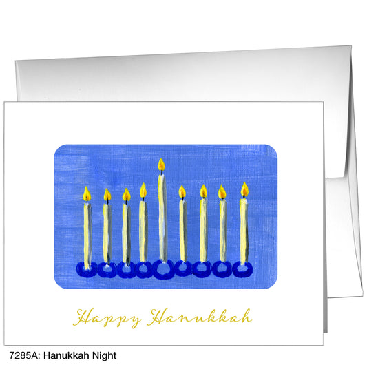 Hanukkah Night, Greeting Card (7285A)