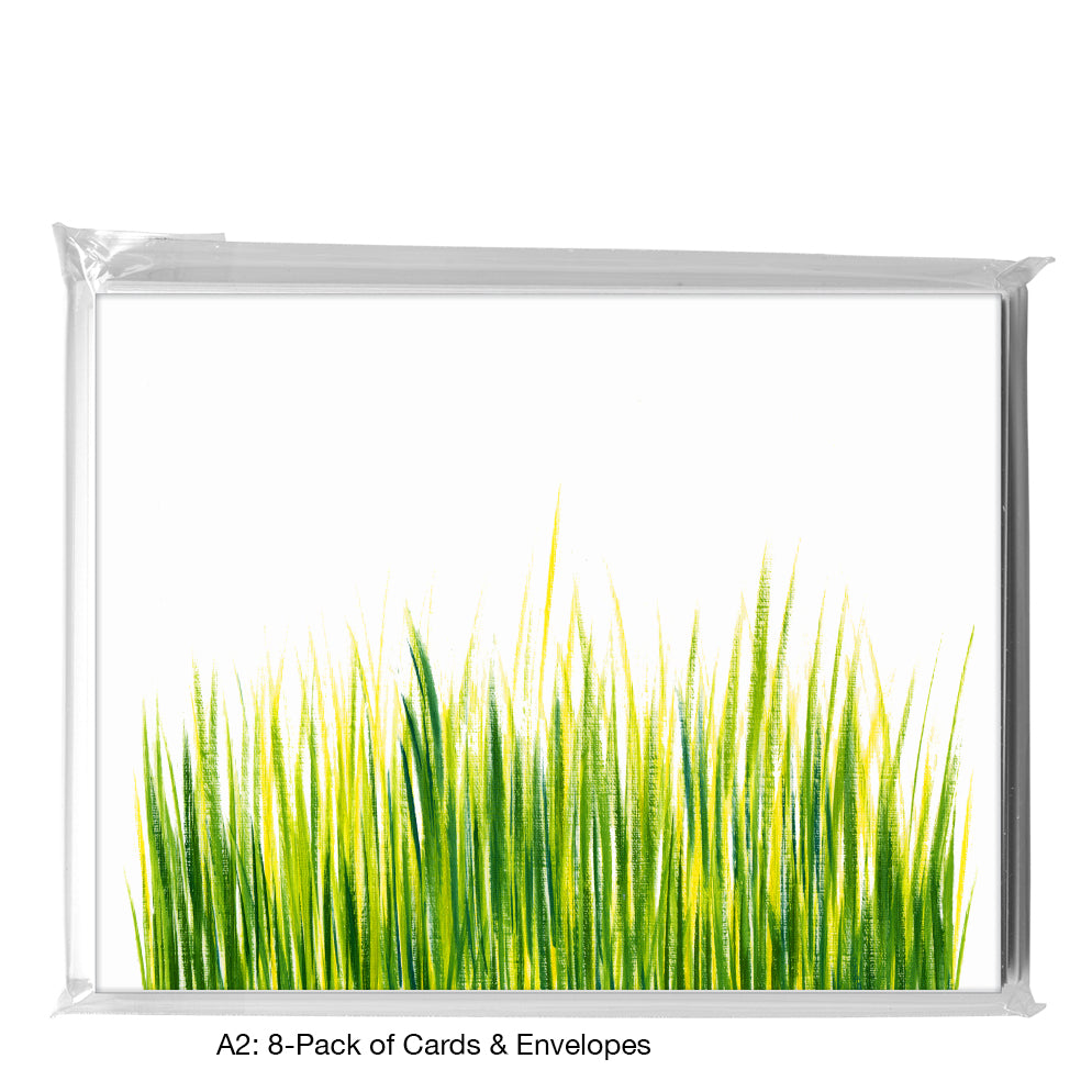 Grass, Greeting Card (7290), A2 8-Pack, printedcanvas.com