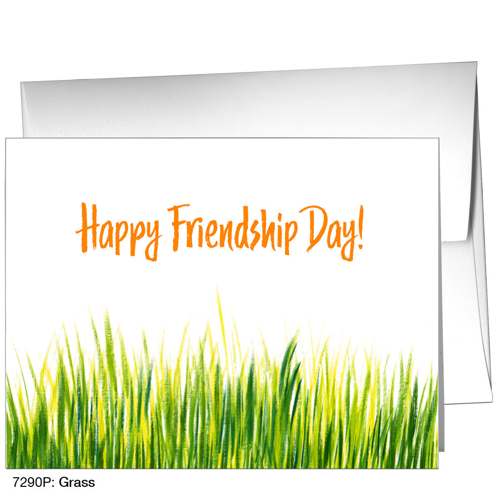 Grass, Greeting Card (7290P), A2, printedcanvas.com