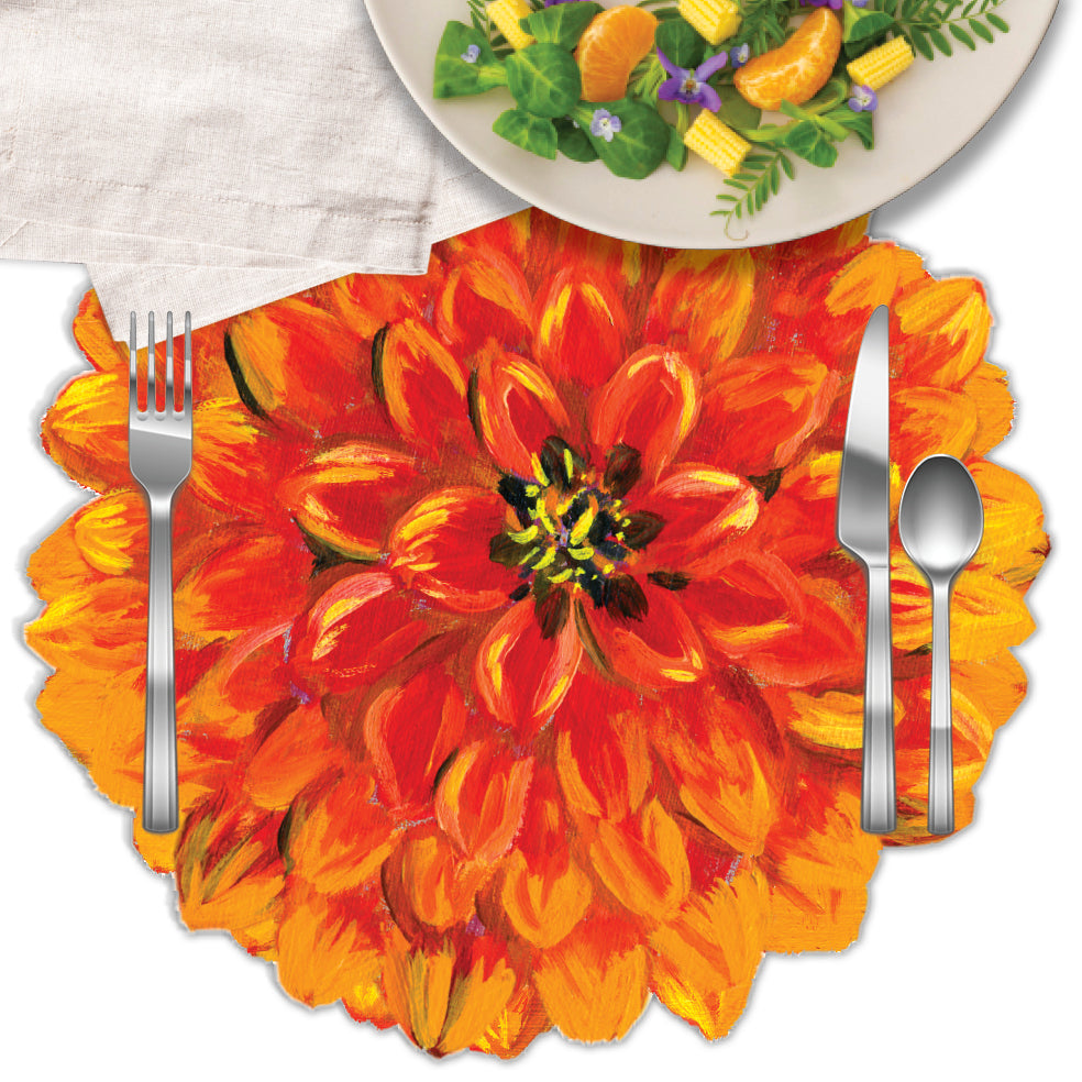 Garden Dahlia, Vinyl Placemat (PMT-7301HA)