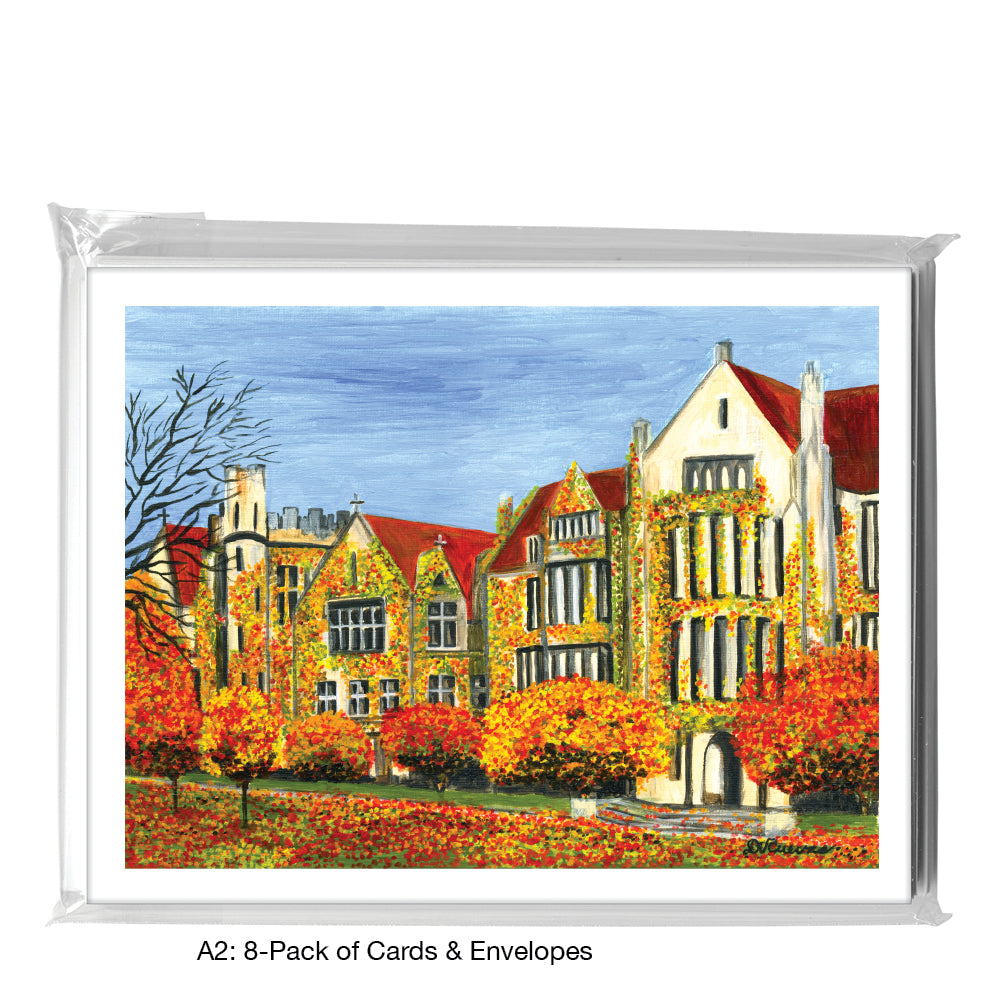 University of Chicago, Greeting Card (7310), A2 8-Pack, printedcanvas.com