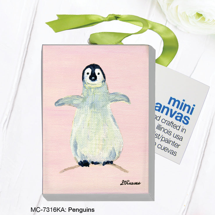 Penguins, Mini Canvas (MC-7316KA)