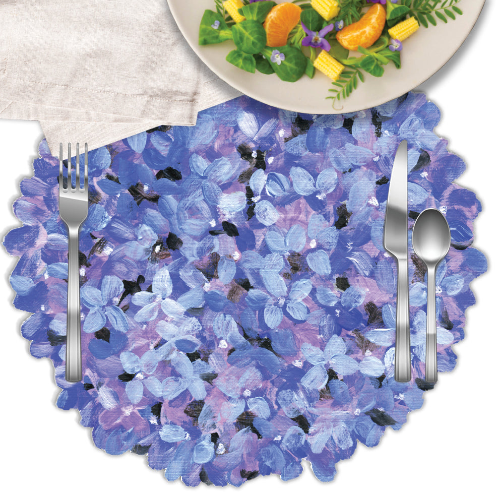 Hydrangea Ball, Vinyl Placemat (PMT-7329F)