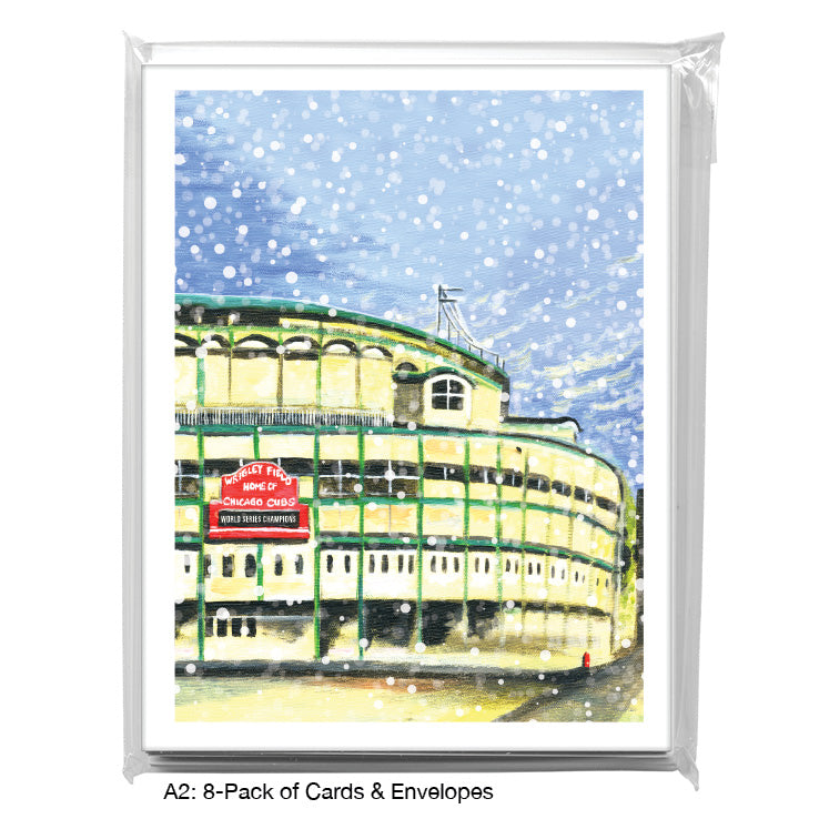 Cubs, Chicago, Greeting Card (7359G), A2 8-Pack, printedcanvas.com