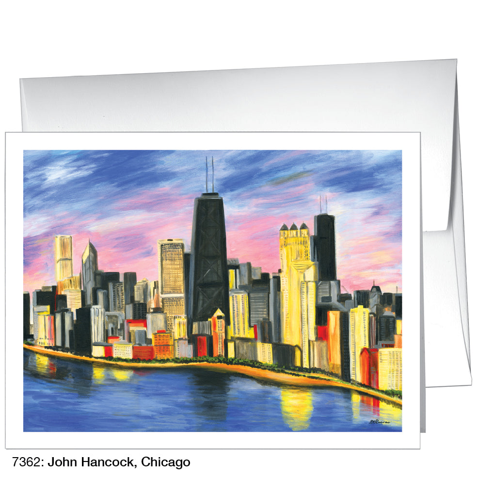 John Hancock, Chicago, Greeting Card (7362), A2, printedcanvas.com