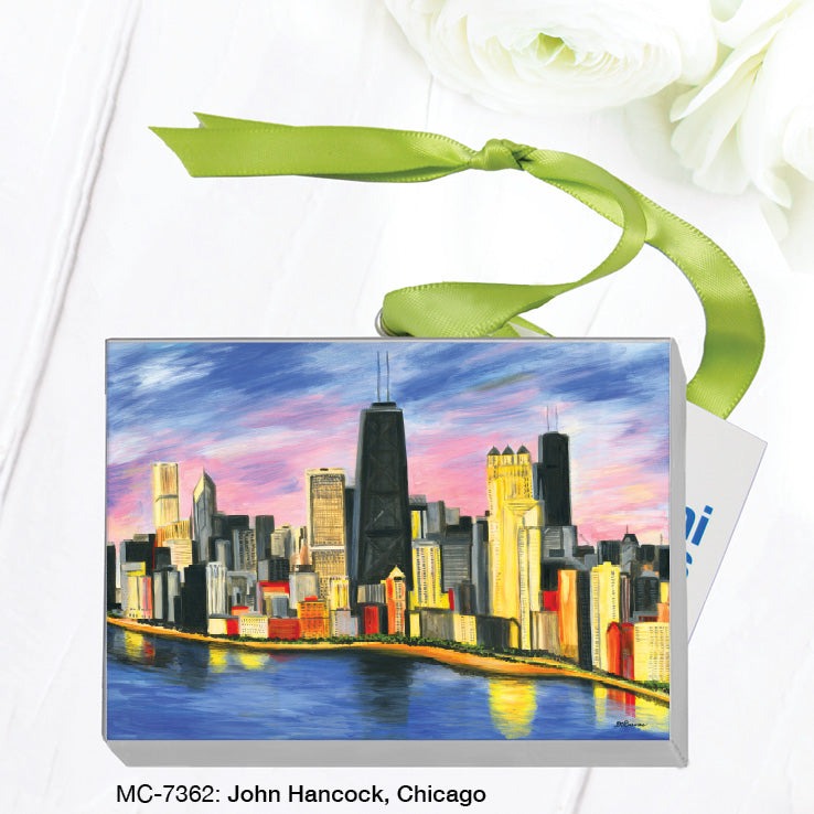 John Hancock, Chicago, Mini Canvas (MC-7362), Front, printedcanvas.com