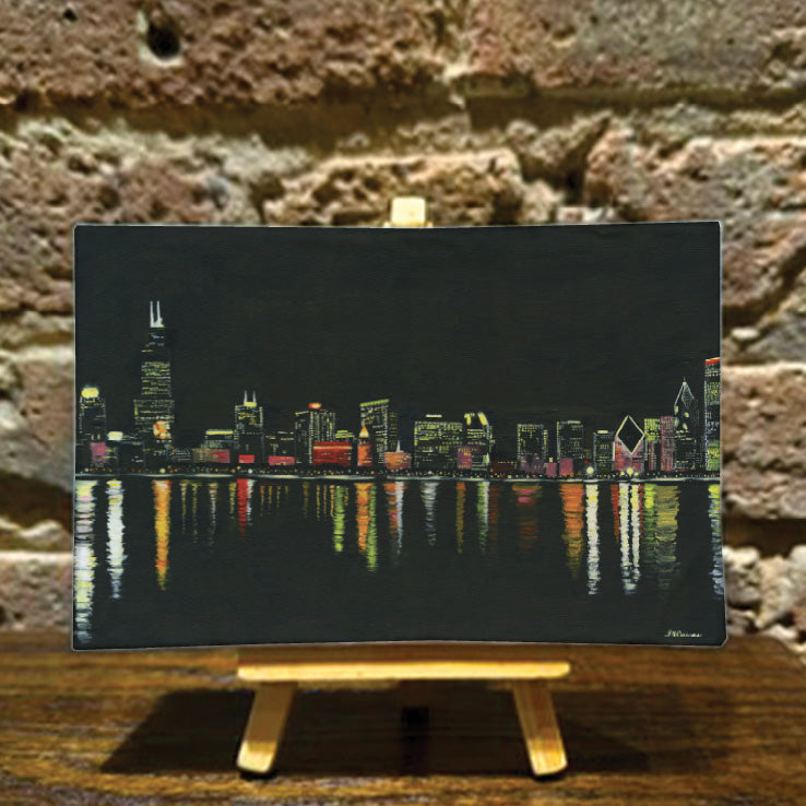 Eastern View, Chicago, Mini Artwork (MA-7363A)