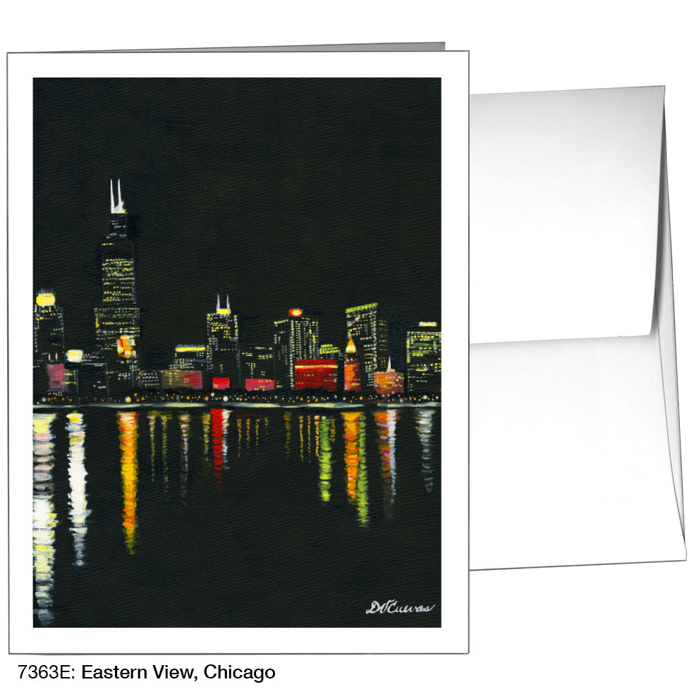 Eastern View, Chicago, Greeting Card (7363E), A2, printedcanvas.com