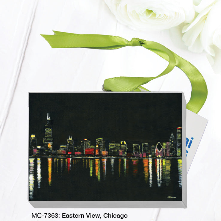 Eastern View, Chicago, Mini Canvas (MC-7363), Front, printedcanvas.com