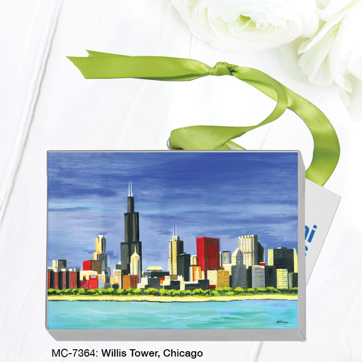 Willis Tower, Chicago, Mini Canvas (MC-7364), Front, printedcanvas.com