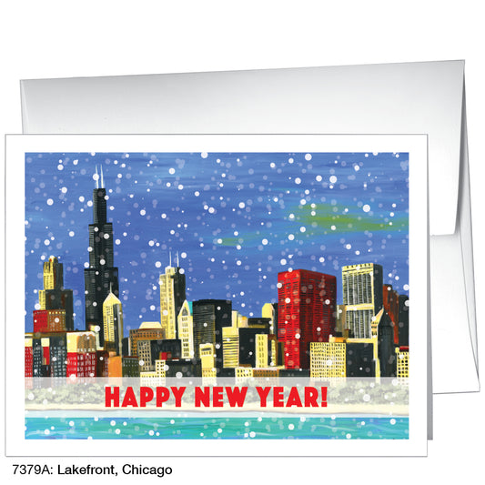 Lakefront, Chicago, Greeting Card (7379A)