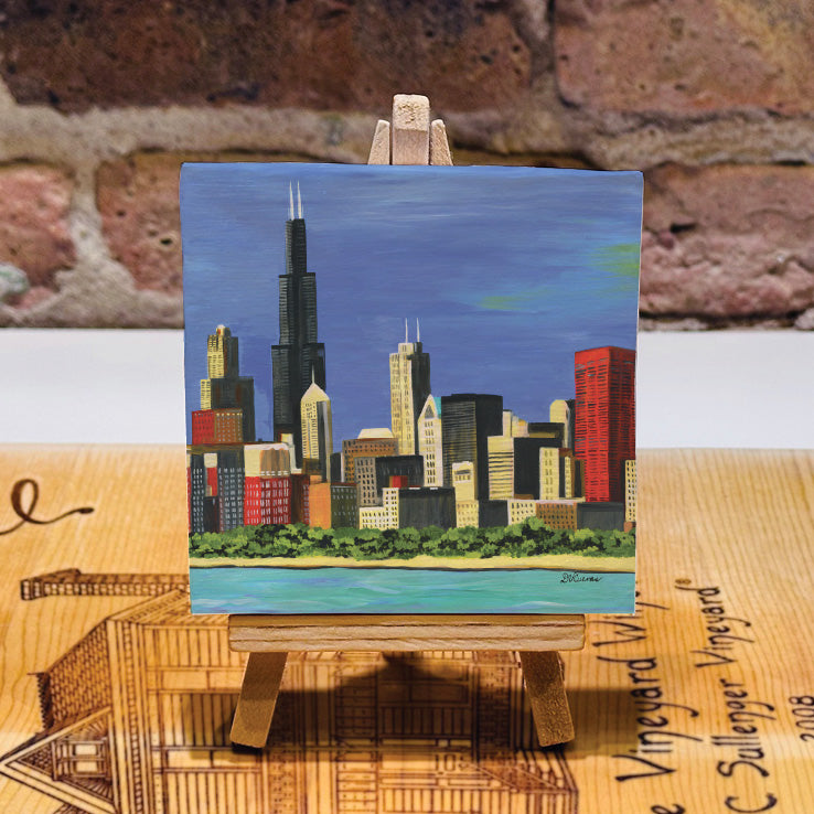 Lakefront, Chicago, Mini Artwork (MA-7379C)
