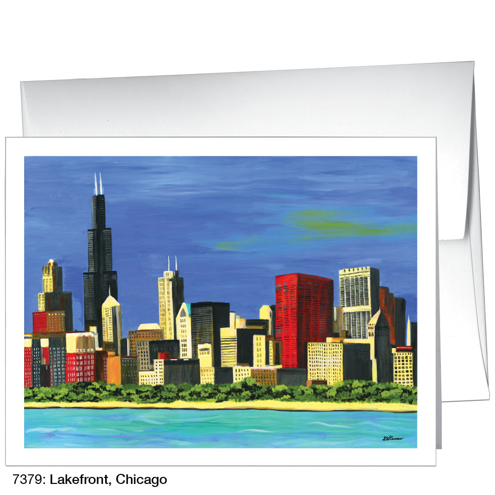 Lakefront, Chicago, Greeting Card (7379), A2, printedcanvas.com