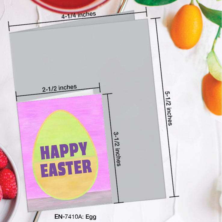 Egg, Greeting Card (#7410A)