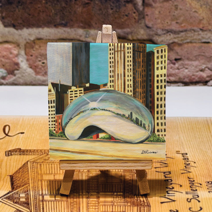 Millennium Park, Chicago, Mini Artwork (MA-7422J)