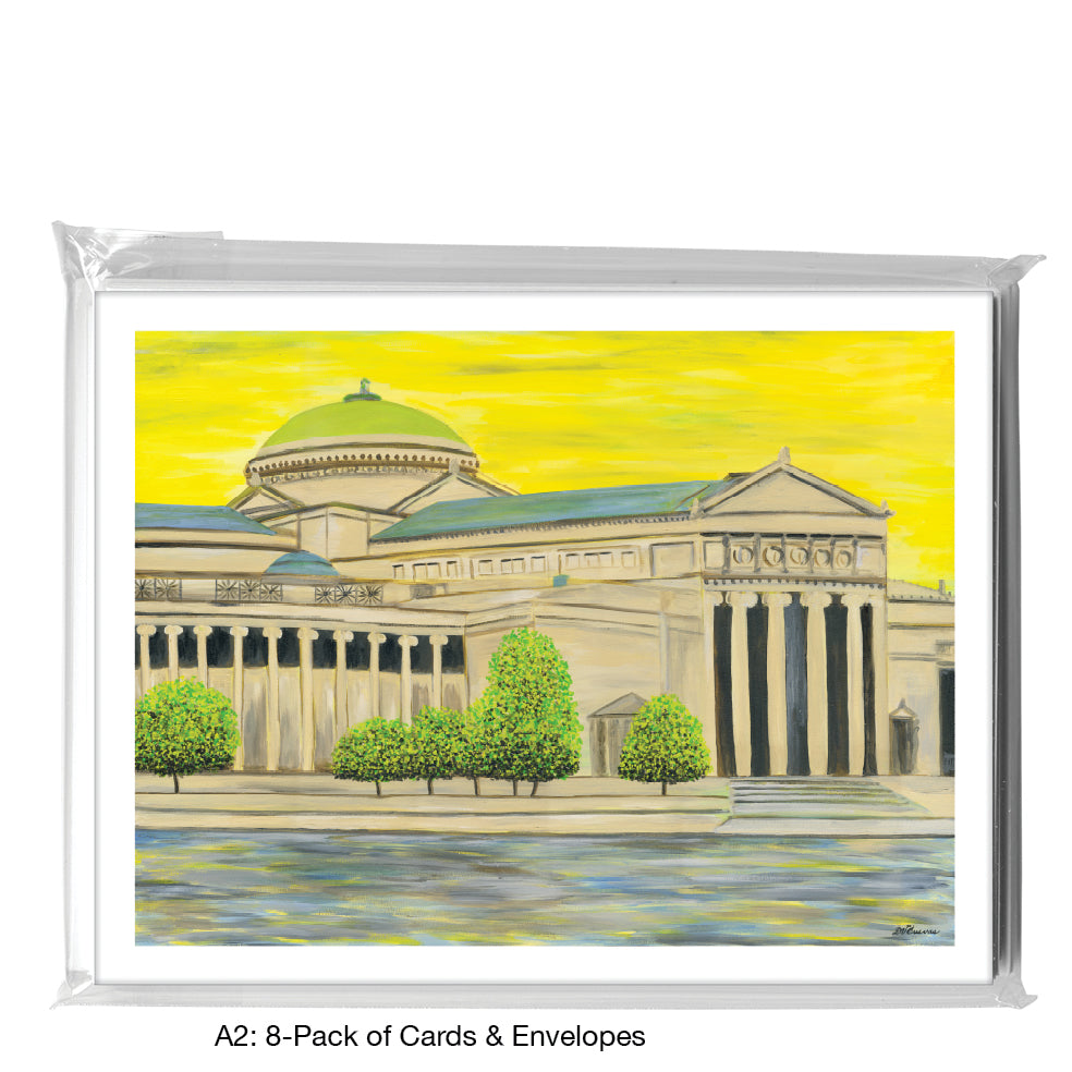 Museum of Science & Industry, Chicago, Greeting Card (7428A), A2 Card 8-Pack, www.printedcanvas.com