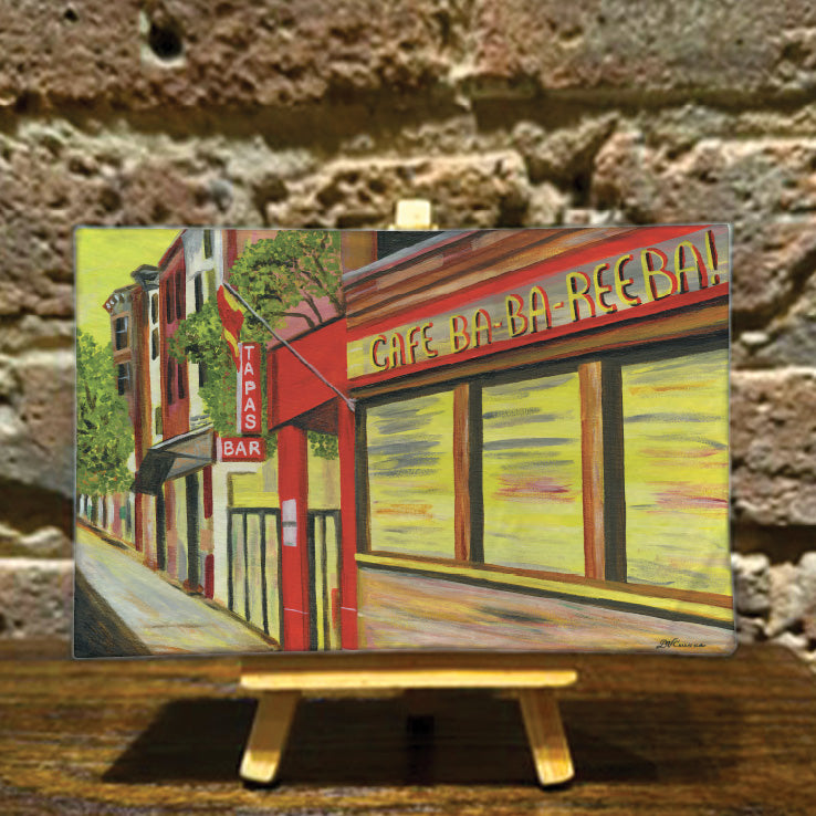 Cafe Ba Ba Reeba, Chicago, Mini Artwork (MA-7430A)