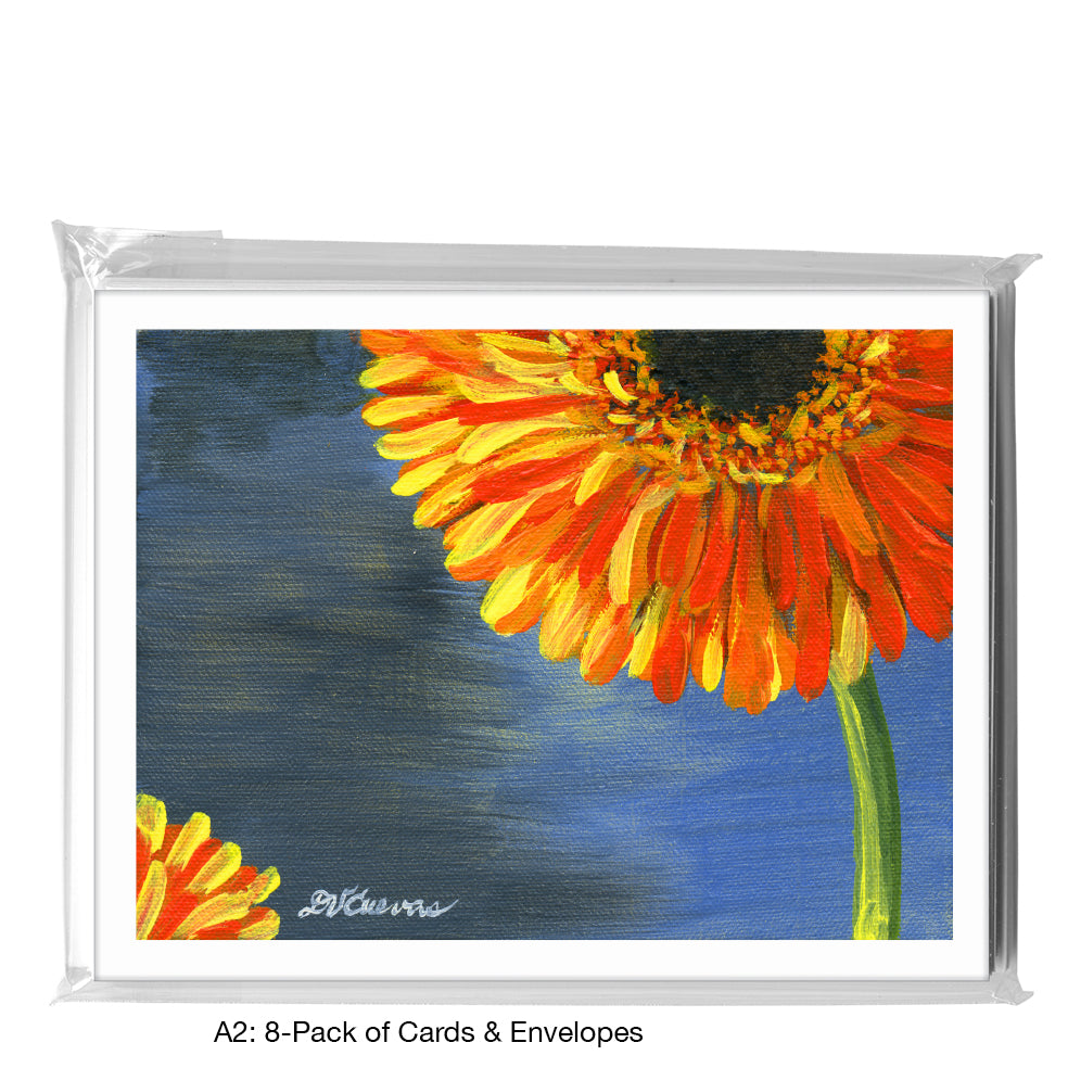 Gerber Orange Sherbet, Greeting Card (7436A), A2 8-Pack, printedcanvas.com