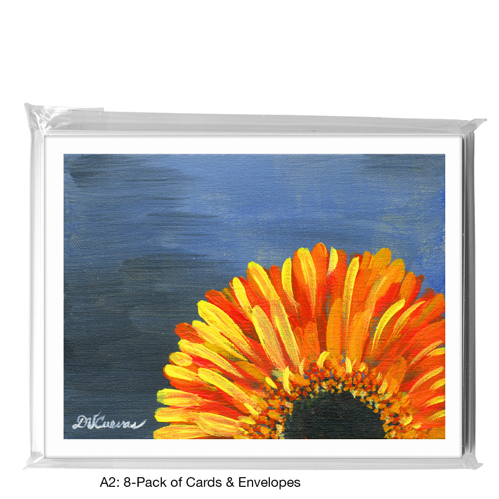 Gerber Orange Sherbet, Greeting Card (7436B), A2 8-Pack, printedcanvas.com