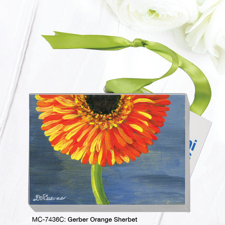 Gerber Orange Sherbet(MC-7436A), Front, printedcanvas.com