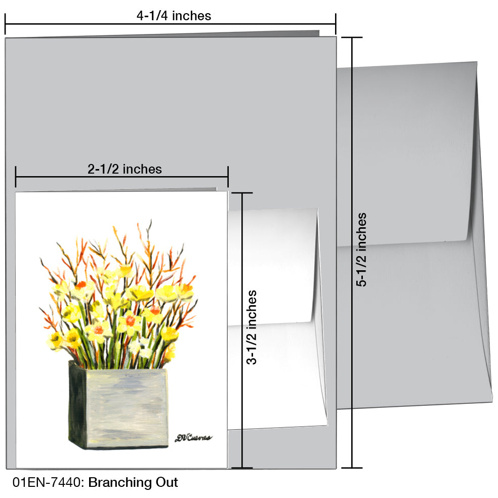 Branching Out, Greeting Card (7440A), Enclosure, www.printedcanvas.com