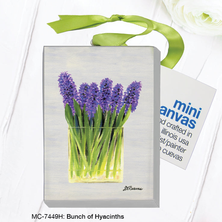Bunch of Hyacinths, Mini Canvas (MC-7449H)