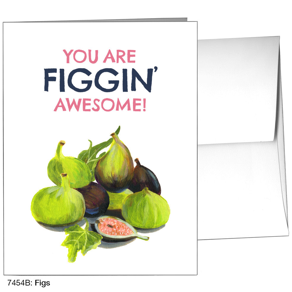 Figs, Greeting Card (7454B), A2 Card Front, www.printedcanvas.com