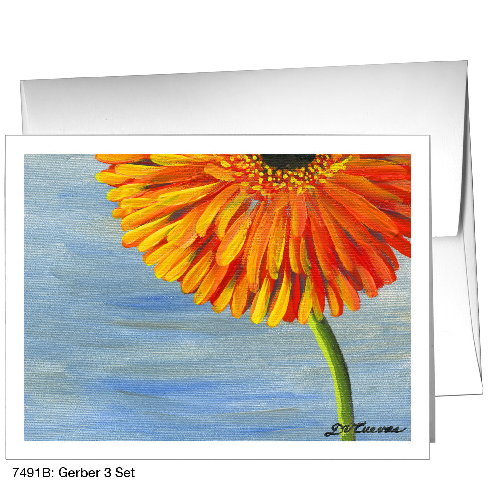 Gerber 3 Set, Greeting Card (7491B), A2 Card, printedcanvas.com