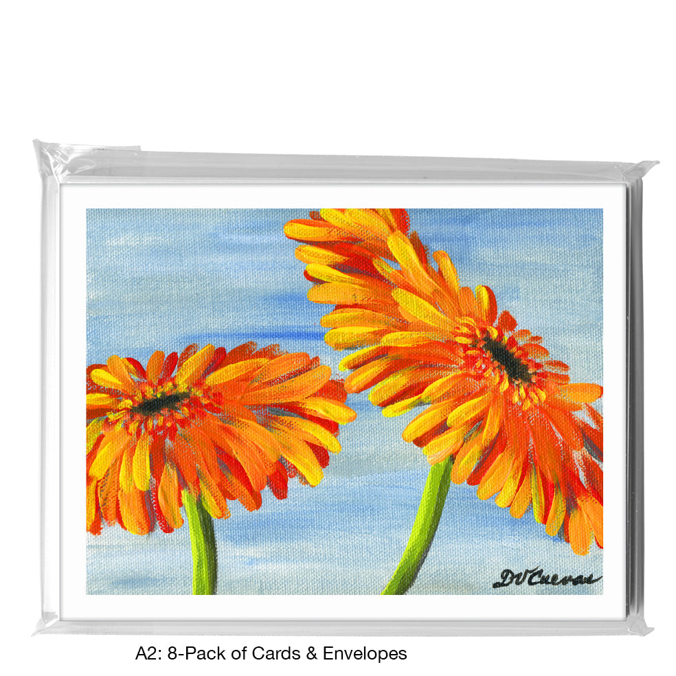 Gerber Sanguine, Greeting Card (7496A), A2 8-Pack, printedcanvas.com